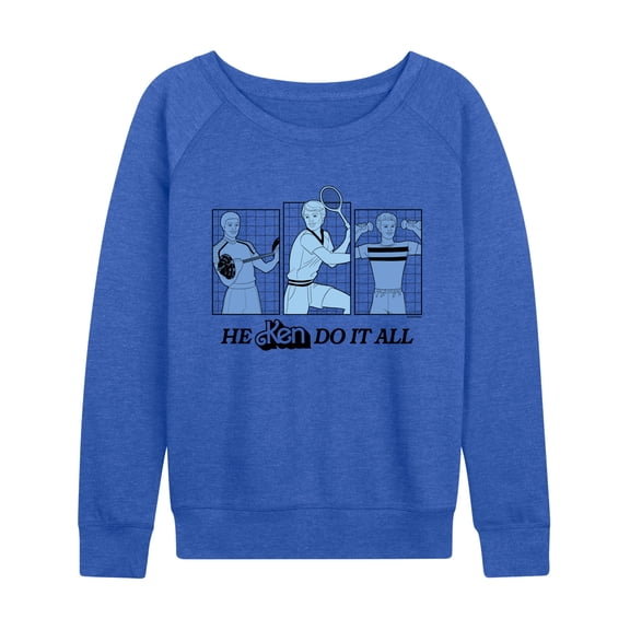 Barbie - He Ken Do It All - Women's French Terry Long Sleeve Pullover