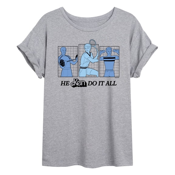 Barbie - He Ken Do It All - Women's Oversized Graphic T-Shirt
