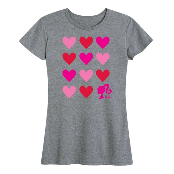 Barbie - Heart Grid - Women's Short Sleeve Graphic T-Shirt