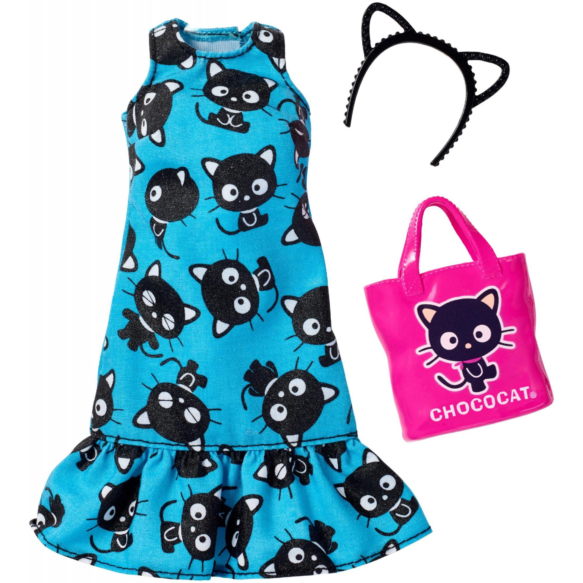 Barbie Hello Kitty Blue Cat Dress