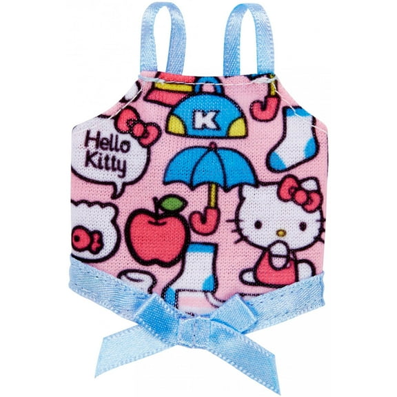 Barbie Hello Kitty Pink W/Blue Bow