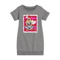 thumbnail image 1 of Barbie - Hello Lovely Barbie - Toddler And Youth Girls Fleece Dress, 1 of 5