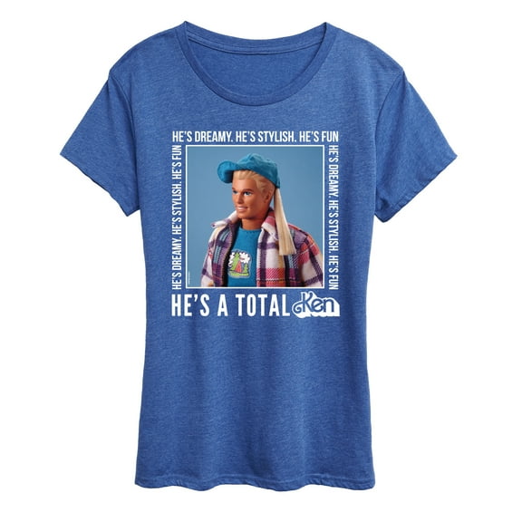 Barbie - Hes A Total Ken - Women's Short Sleeve Graphic T-Shirt