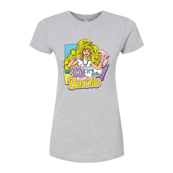 Barbie - Hi Its Me - Juniors Fitted Graphic T-Shirt