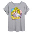 thumbnail image 1 of Barbie - Hi Its Me - Juniors Oversized Graphic T-Shirt, 1 of 4