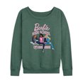 thumbnail image 1 of Barbie - High School Dolls - Women's Lightweight French Terry Long Sleeve Shirt, 1 of 5