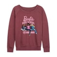 thumbnail image 1 of Barbie - High School Dolls - Women's Lightweight French Terry Long Sleeve Shirt, 1 of 5