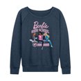 thumbnail image 1 of Barbie - High School Dolls - Women's Lightweight French Terry Long Sleeve Shirt, 1 of 5