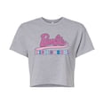 thumbnail image 1 of Barbie - High School - Juniors Cropped Cotton Blend T-Shirt, 1 of 5