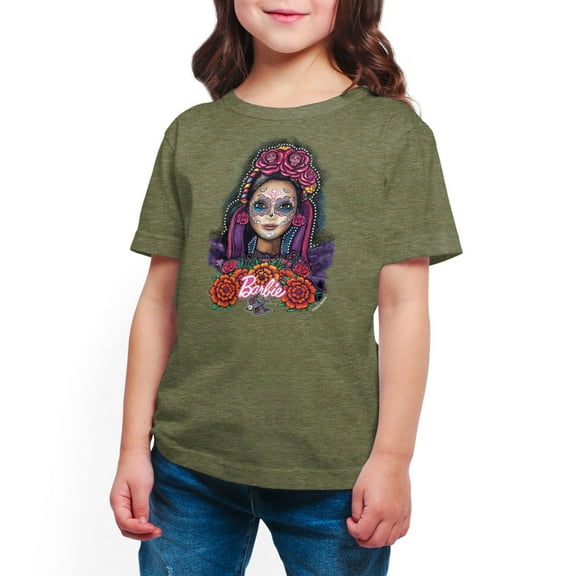 Barbie - Hispanic Heritage Month - Toddler And Youth Girls Short Sleeve Graphic T-Shirt
