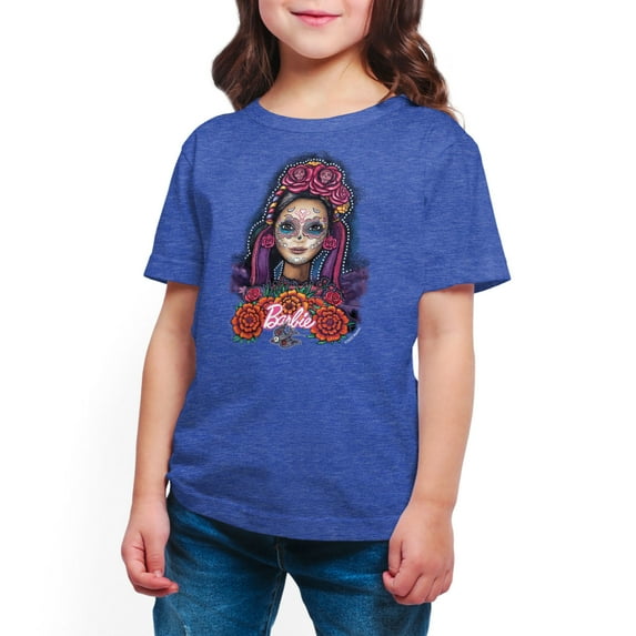 Barbie - Hispanic Heritage Month - Toddler And Youth Girls Short Sleeve Graphic T-Shirt
