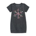 thumbnail image 1 of Barbie - Holiday & Christmas - Iconic Barbie Icon Snowflake - Toddler & Youth Girls Fleece Dress, 1 of 4