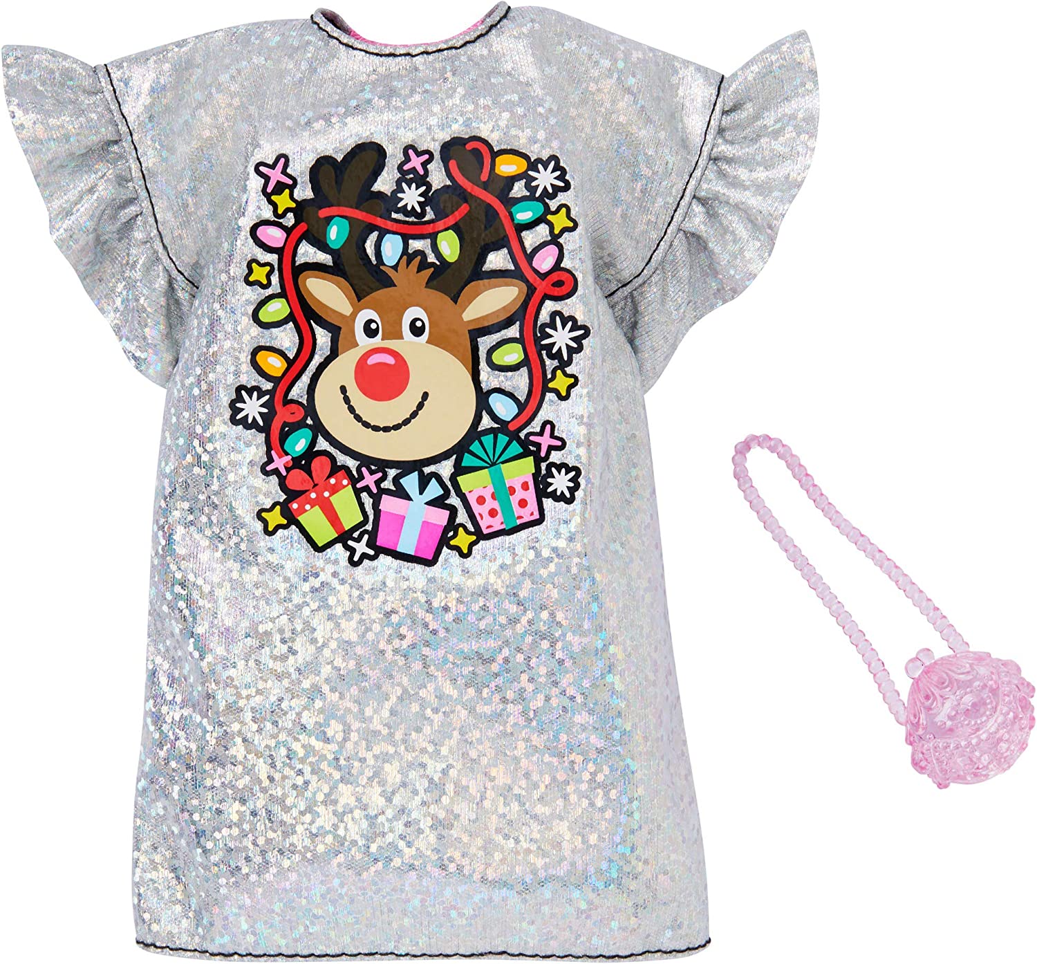 Barbie Holiday Fashion Assortment of Doll Clothes, Complete Outfits