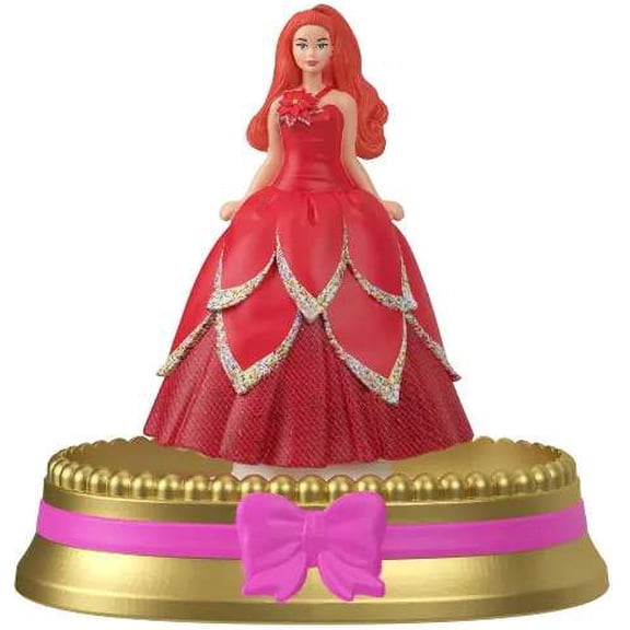 Barbie Holiday Red Dress Mini Doll [Snow Globe]