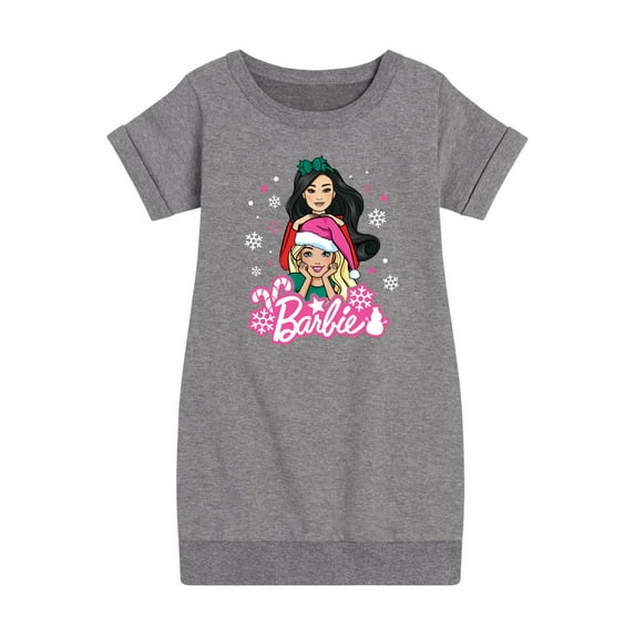 Barbie - Holidays & Christmas - Friends Celebration - Toddler & Youth Girls Fleece Dress