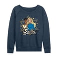 thumbnail image 1 of Barbie - Holiday Friends - Women's Lightweight French Terry Long Sleeve Shirt, 1 of 5
