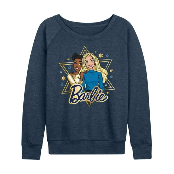 Barbie - Holiday Friends - Women's Lightweight French Terry Long Sleeve Shirt