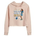 thumbnail image 1 of Barbie - Holidays & Christmas - Hanukkah This Is How I Roll  - Juniors Cropped Pullover Hoodie, 1 of 5