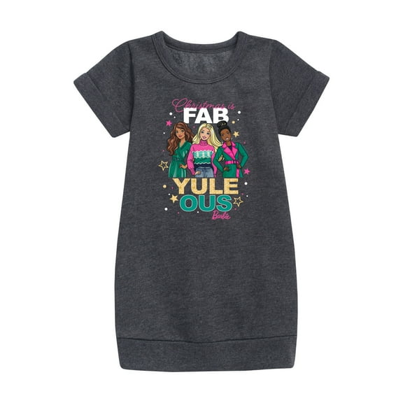 Barbie - Holidays & Christmas - It's Fab YULE Ous - Toddler & Youth Girls Fleece Dress