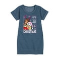 thumbnail image 1 of Barbie - Holidays & Christmas - Just A Girl Who Loves Christmas - Toddler & Youth Girls Fleece Dress, 1 of 5