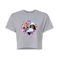 thumbnail image 1 of Barbie - Holidays & Christmas - Let It Snow - Juniors Cropped Cotton Blend T-Shirt, 1 of 5