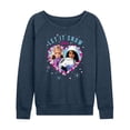 thumbnail image 1 of Barbie - Holidays & Christmas - Let It Snow - Women's Lightweight French Terry Long Sleeve Shirt, 1 of 5