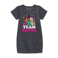 thumbnail image 1 of Barbie - Holidays & Christmas - Team Santa - Toddler & Youth Girls Fleece Dress, 1 of 4