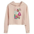 thumbnail image 1 of Barbie - 'Tis The Season - Juniors Cropped Pullover Hoodie, 1 of 5