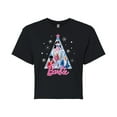 thumbnail image 1 of Barbie - Holidays & Christmas - Winter & Snow Time - Juniors Cropped Cotton Blend T-Shirt, 1 of 5