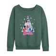 thumbnail image 1 of Barbie - Holidays & Christmas - Winter & Snow Time - Women's Lightweight French Terry Long Sleeve Shirt, 1 of 5