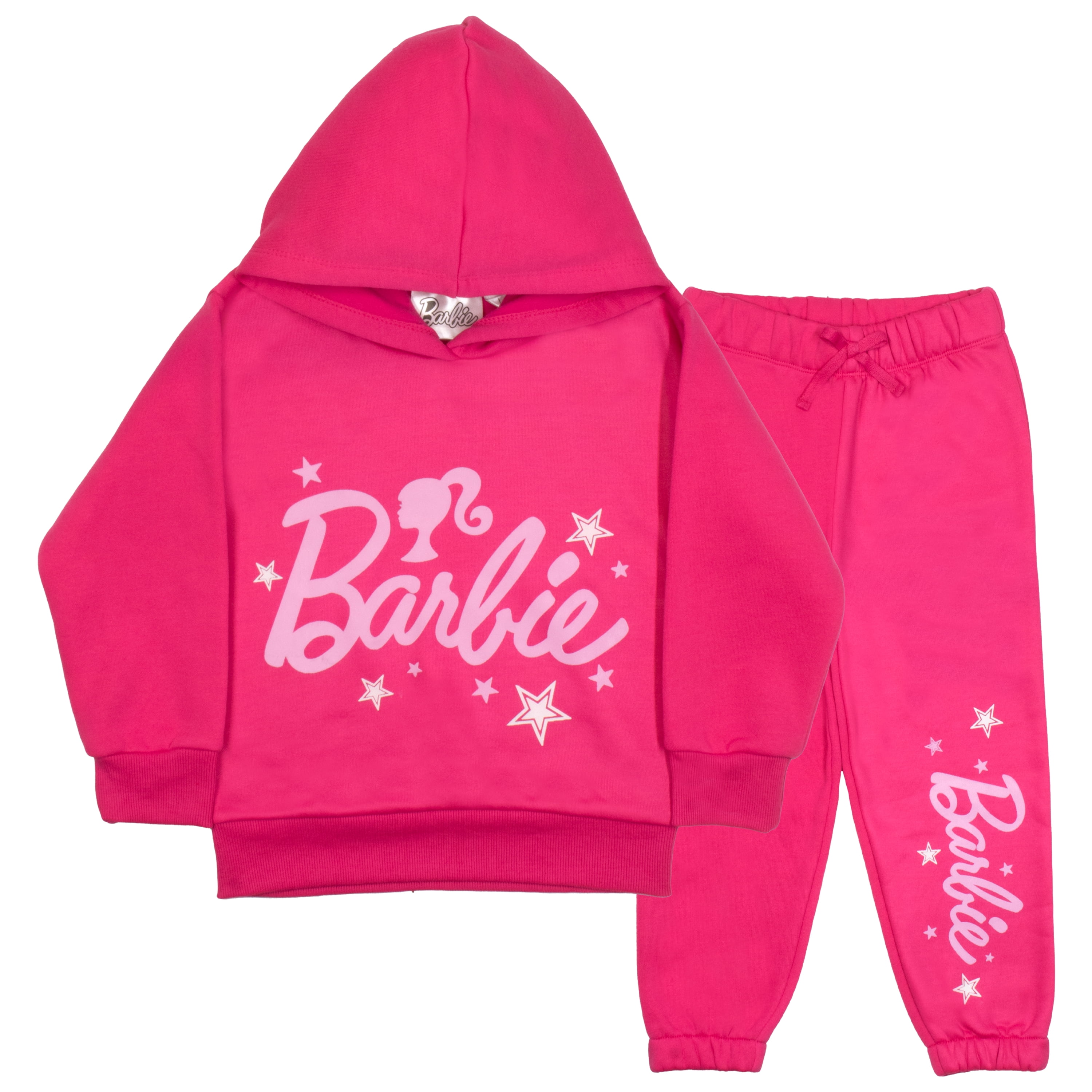 Barbie Hoodie Girls Sweatpants 2-Piece Set for Kids and Toddlers (Size ...