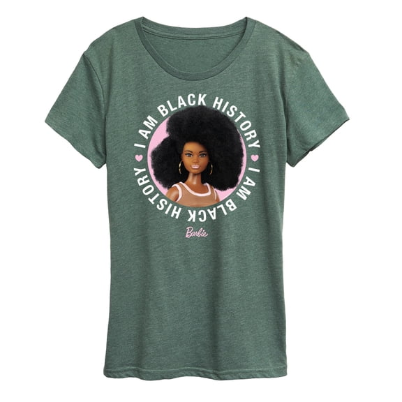 Barbie - I Am Black History - Women's Short Sleeve Graphic T-Shirt