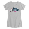 thumbnail image 1 of Barbie - I Am Kenough - Youth Girls Fitted Short Sleeve T-Shirt, 1 of 3