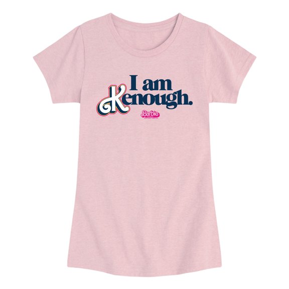 Barbie - I Am Kenough - Youth Girls Fitted Short Sleeve T-Shirt