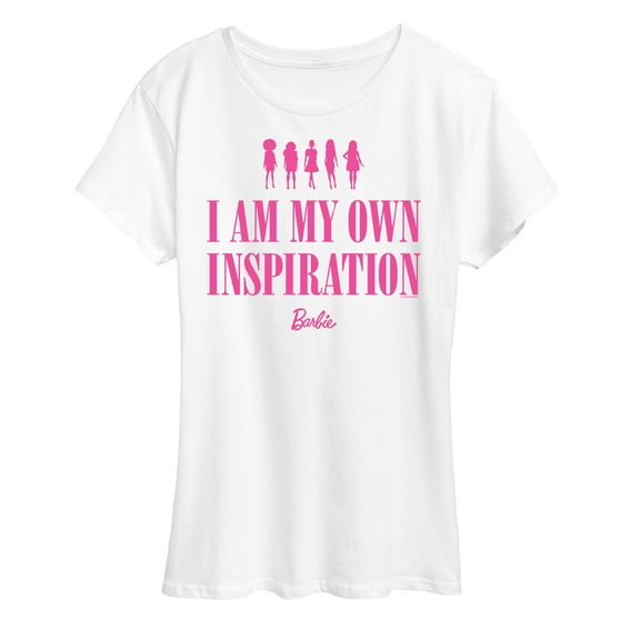 Barbie - I Am My Own Inspiration - Womens Women'S Short Sleeve Graphic T-Shirt