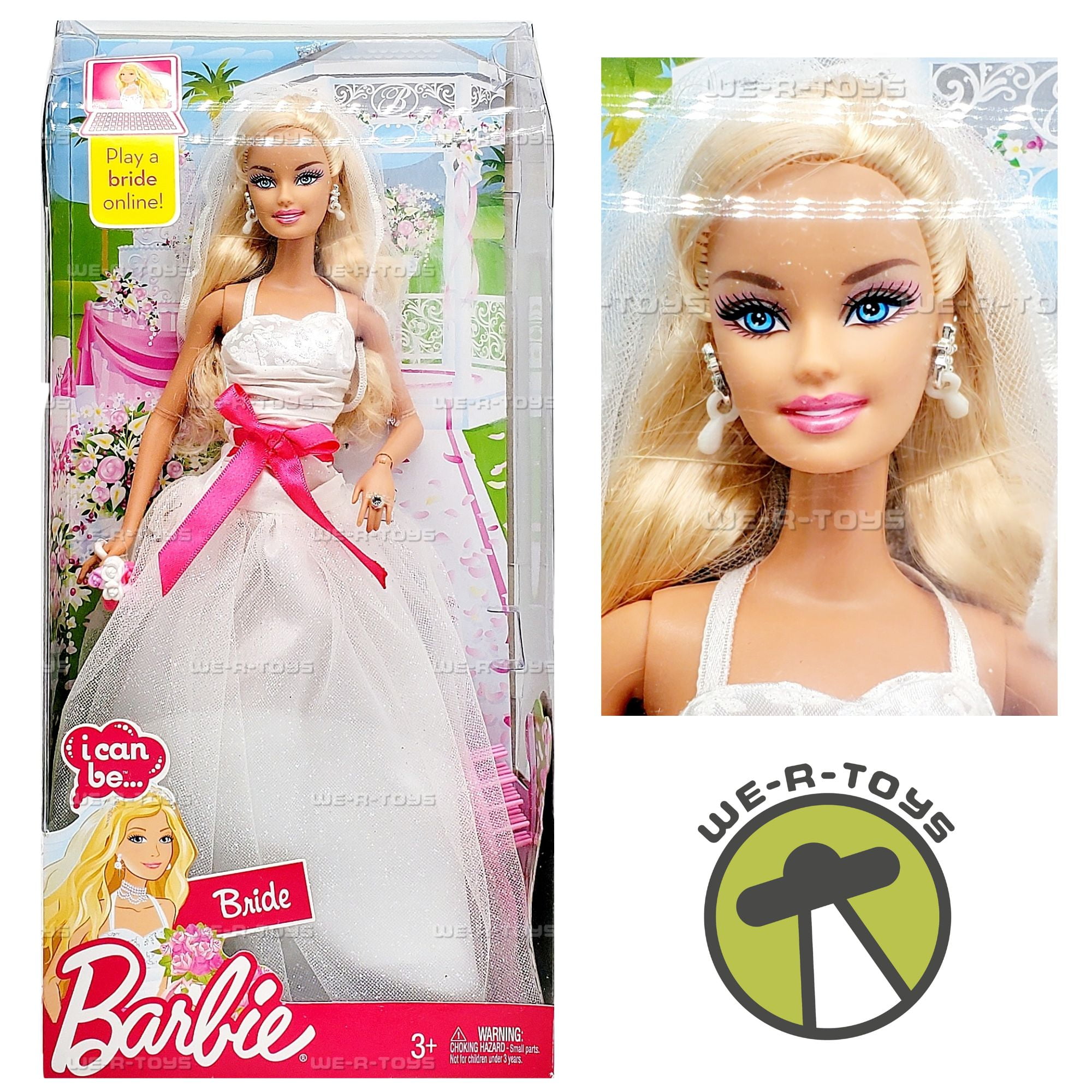 Barbie I Can Be Bride Doll 2009 Mattel R4227 - Walmart.com