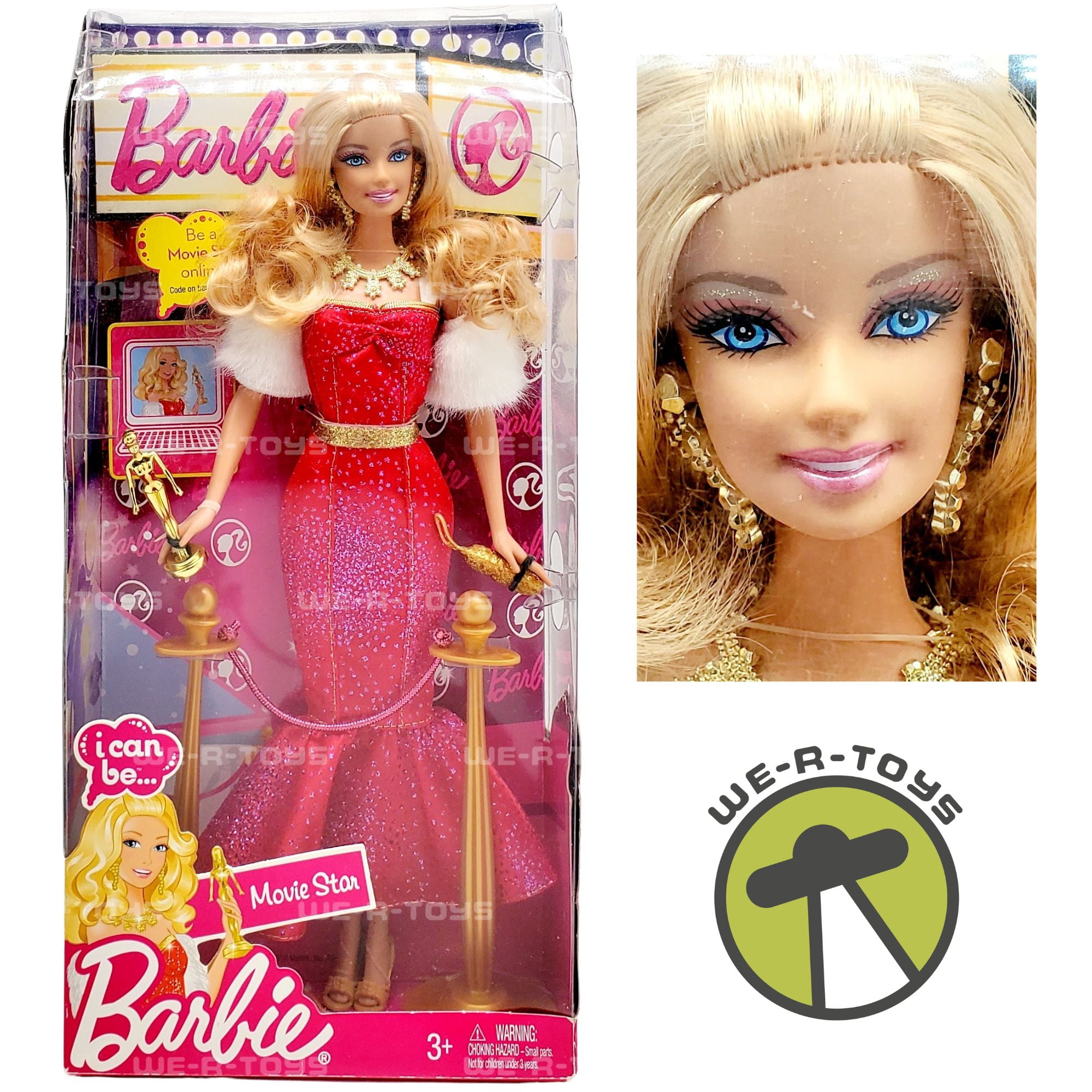 Barbie I Can Be... Movie Star Doll 2010 Mattel T7171