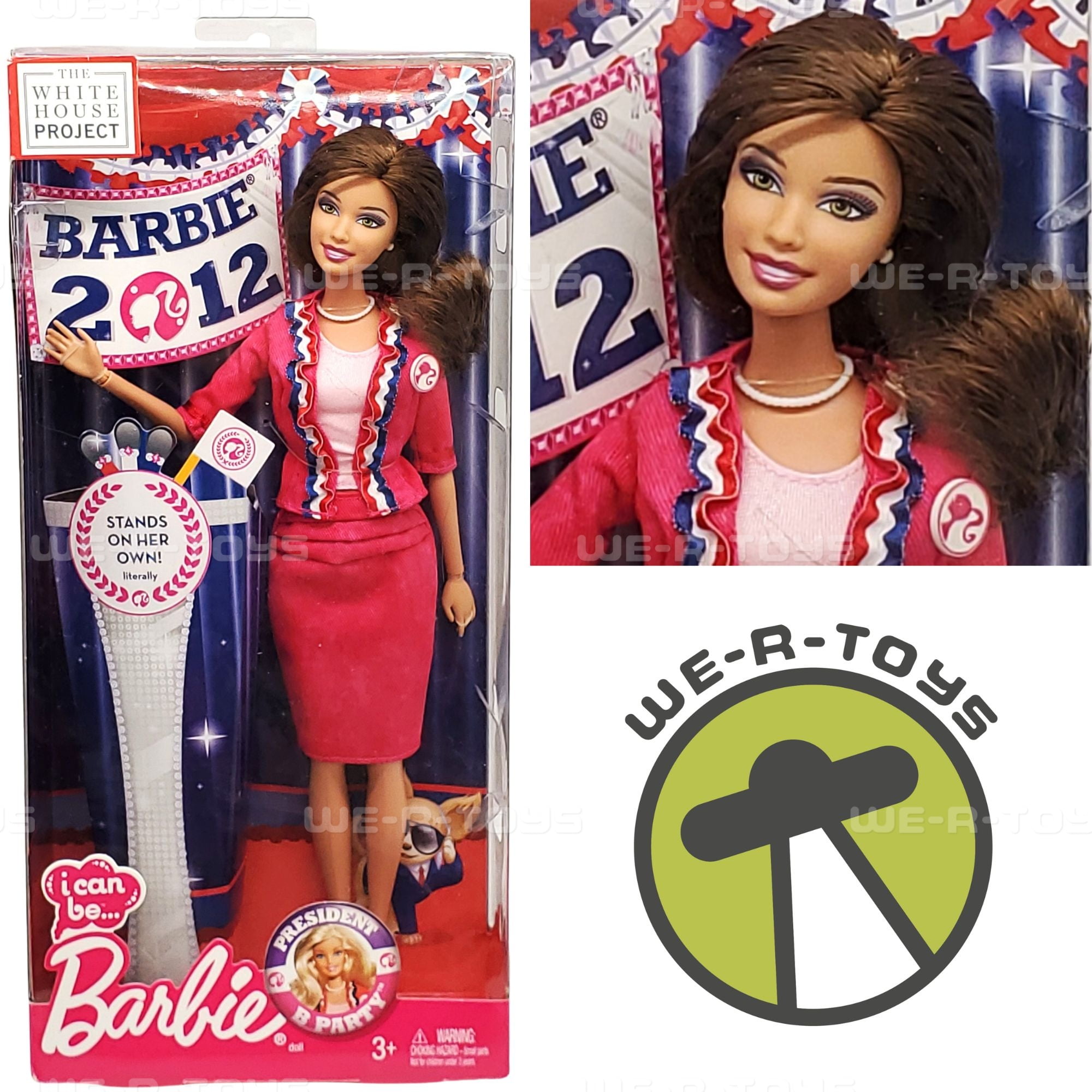 Barbie I Can Be. President Hispanic Doll The White House Project Mattel X3804 Walmart