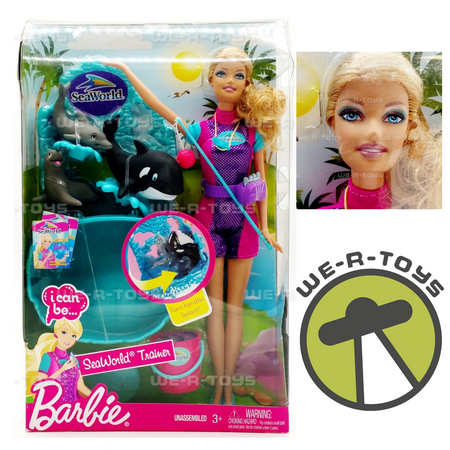 Barbie I Can Be: Sea World Trainer Play Set