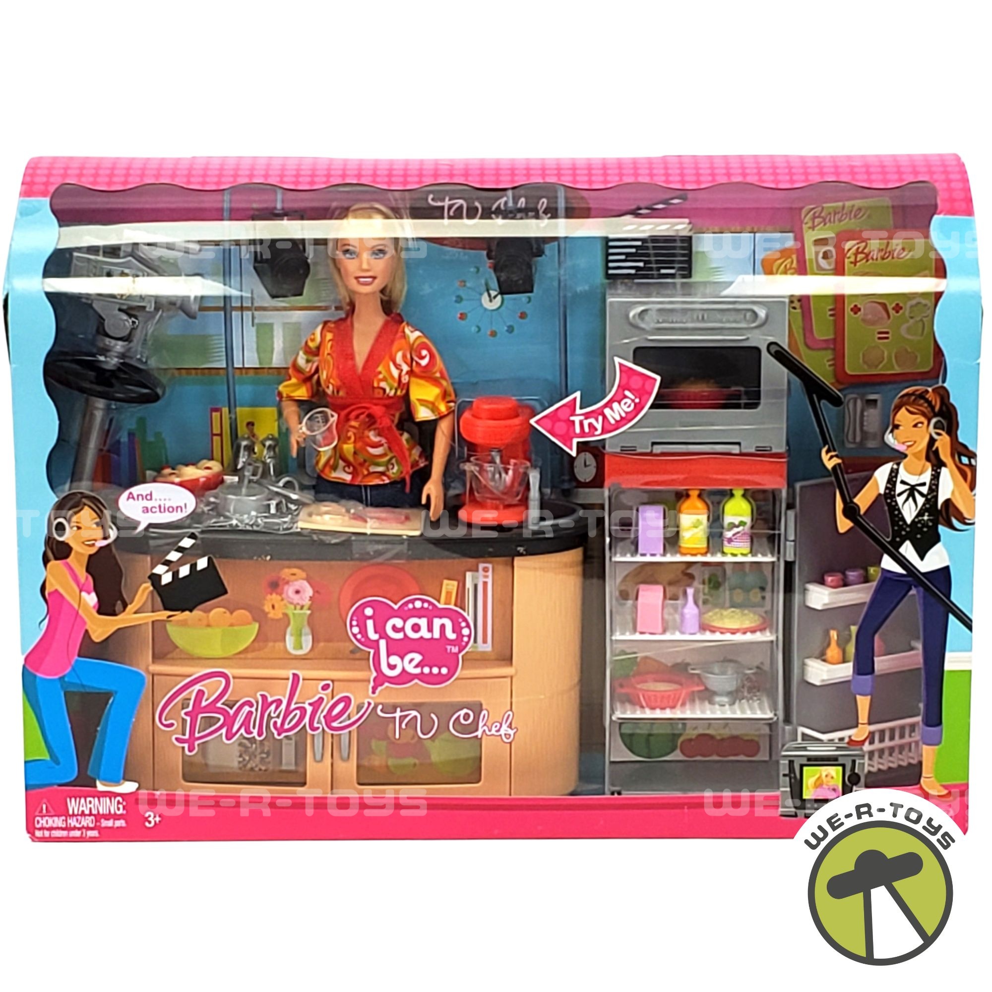Barbie I Can Be TV Chef Playset Walmart