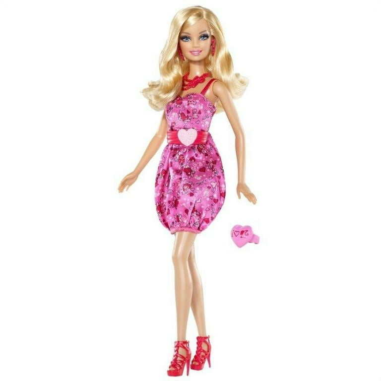 Barbie I Love Valentines Doll Walmart