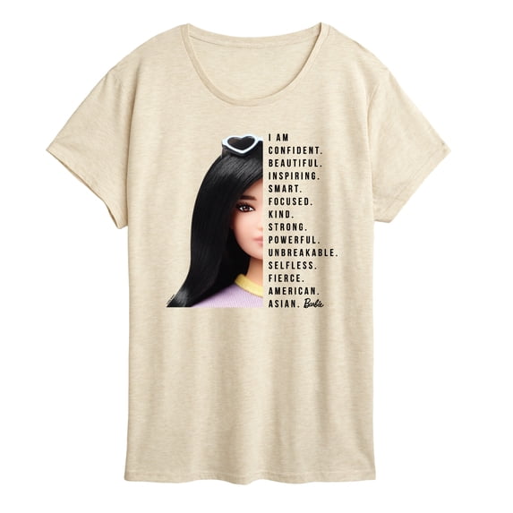 Barbie - I am Confident - Women's Short Sleeve Graphic T-Shirt