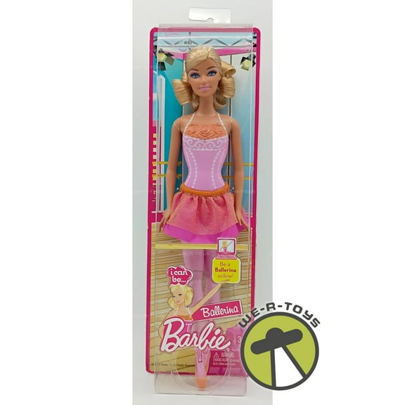 Ballerina Barbie I Can Be... Barbie Blonde Ballerina Doll 2010 Mattel T7168