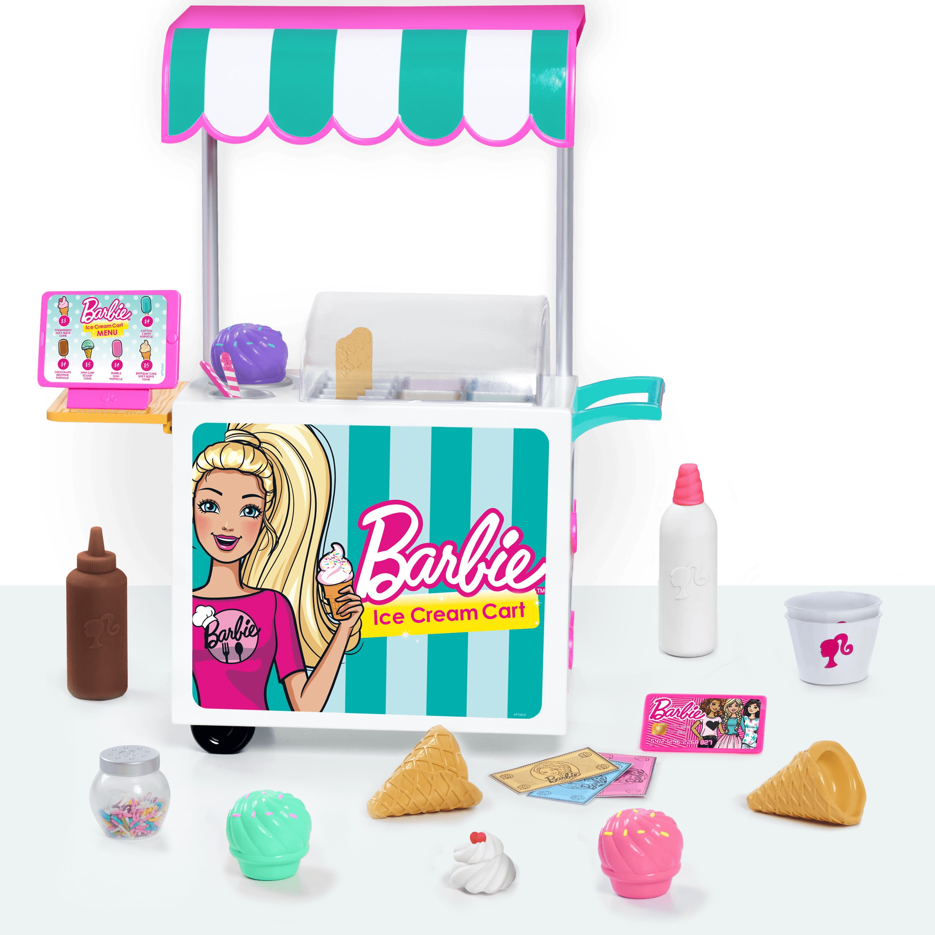 Barbie Ice Cream Cart Set 