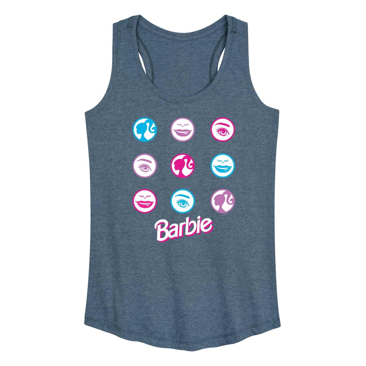 Barbie - Iconic Features of Barbie - Women's Racerback Tank Top ...