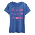 thumbnail image 1 of Barbie - Iconic Purse, Shoes, Sunglasses, & Boombox - Doll Sold Separately - Women's Short Sleeve Graphic T-Shirt, 1 of 4
