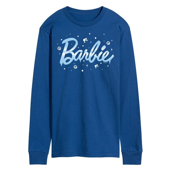 Barbie - Icy Logo - Winter - Men's Long Sleeve T-Shirt