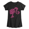 thumbnail image 1 of Barbie - Individual Classic Icons Create Silhouette - Toddler And Youth Girls Raglan Graphic T-Shirt, 1 of 4