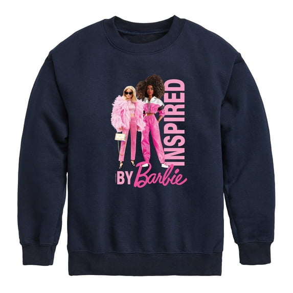 Barbie - Inspired By Barbie - Toddler And Youth Crewneck Fleece Sweatshirt