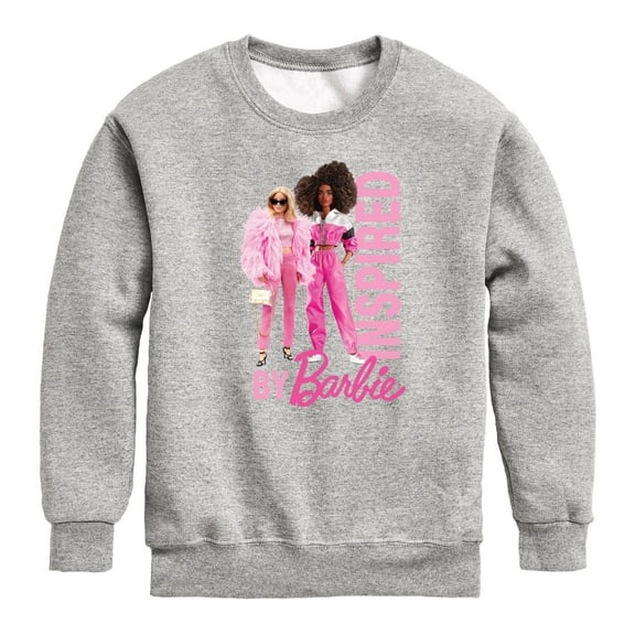 Barbie - Inspired By Barbie - Toddler And Youth Crewneck Fleece Sweatshirt